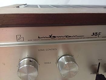 Lux 38F 真空管アンプ Yahoo!オークション -「luxman 38f」(アンプ) (オーディオ機器